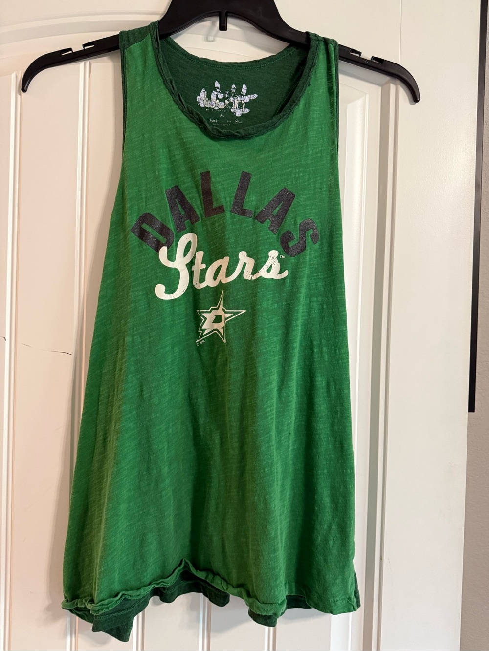 Dallas Stars Green Scoop Neck Tank Top XL